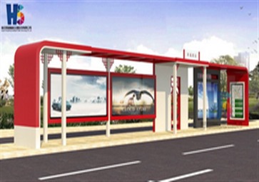 公交候車(chē)亭是城市文明建設的基本之一